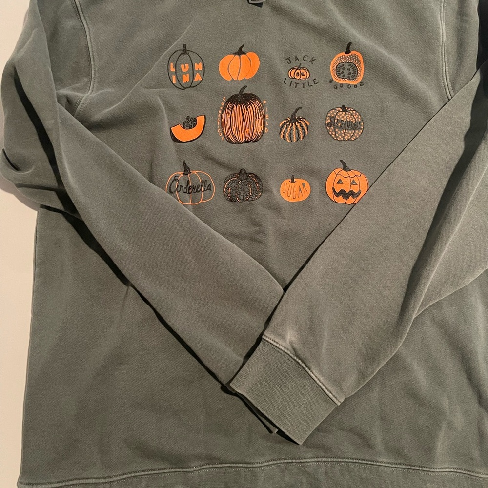 Jack O' Lanterns Green Women’s Crewneck